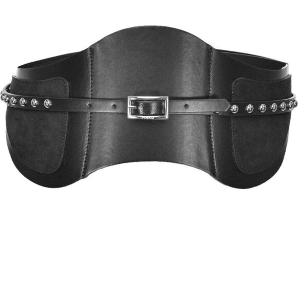 LAST CHANCE Pinko studded leather belt main image 5